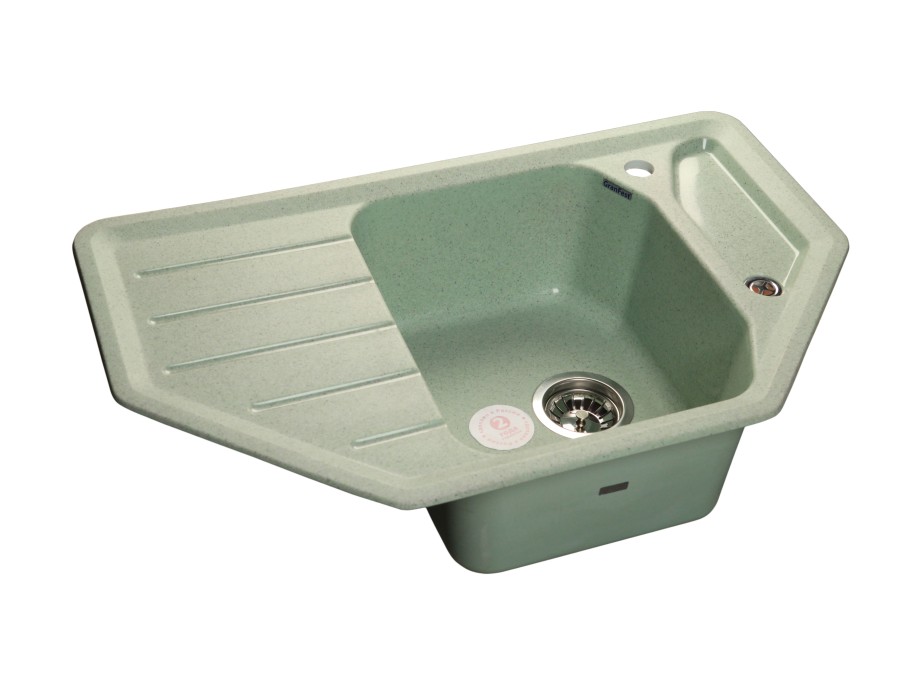 Мойка мраморная GranFest Corner C-800E (12 цветов)