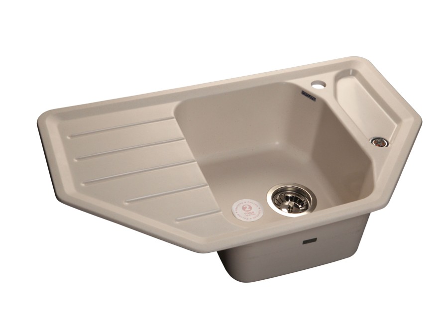 Мойка мраморная GranFest Corner C-800E (12 цветов)