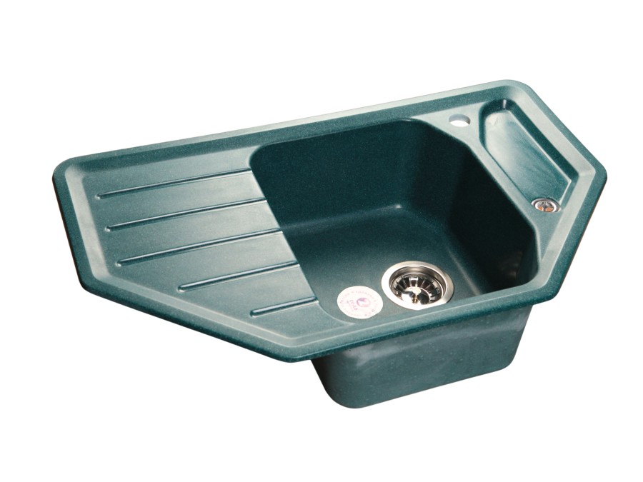 Мойка мраморная GranFest Corner C-800E (12 цветов)