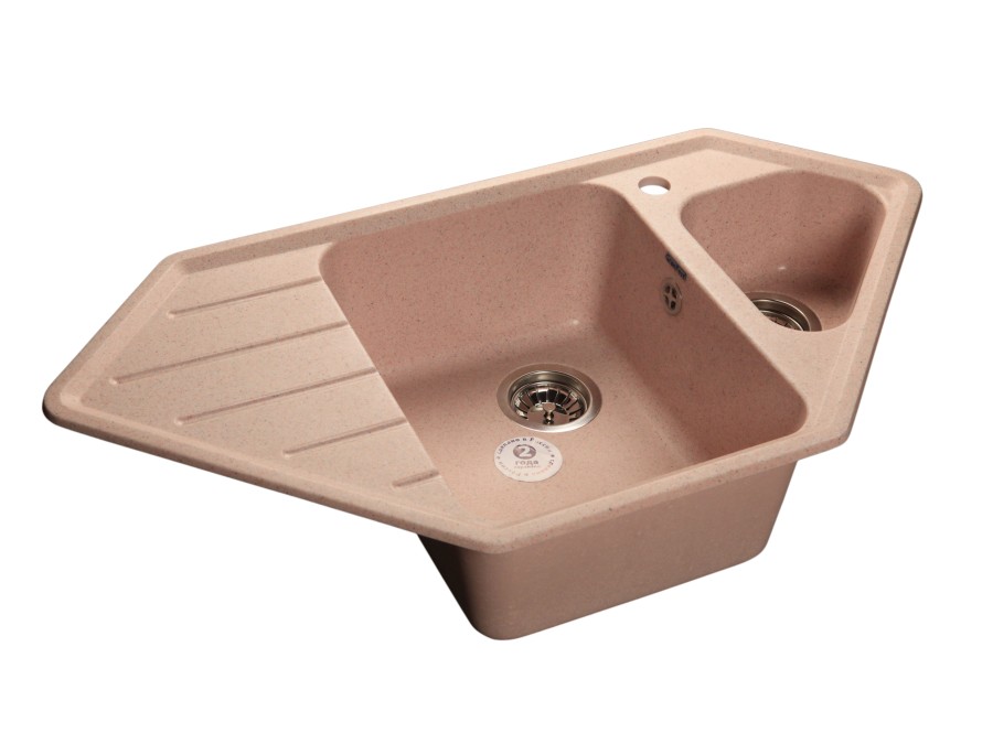 Мойка мраморная GranFest Corner C-950E (12 цветов)
