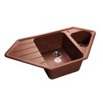 Мойка мраморная GranFest Corner C-950E (12 цветов)