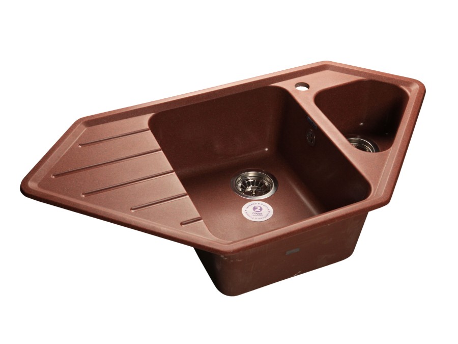 Мойка мраморная GranFest Corner C-950E (12 цветов)