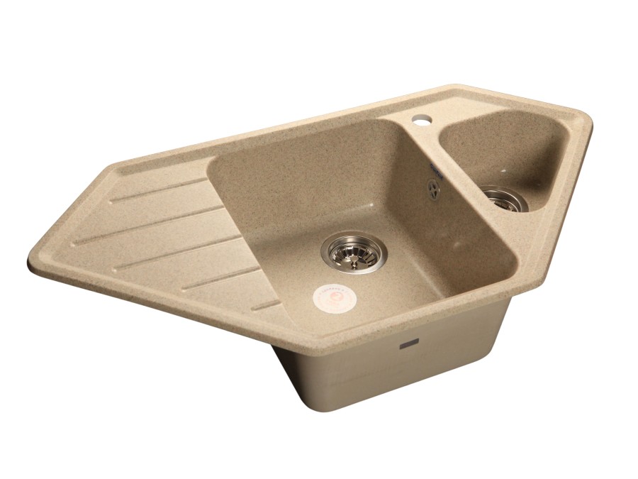Мойка мраморная GranFest Corner C-950E (12 цветов)
