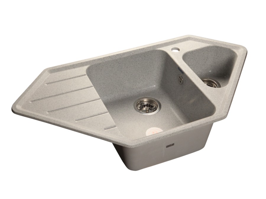 Мойка мраморная GranFest Corner C-950E (12 цветов)