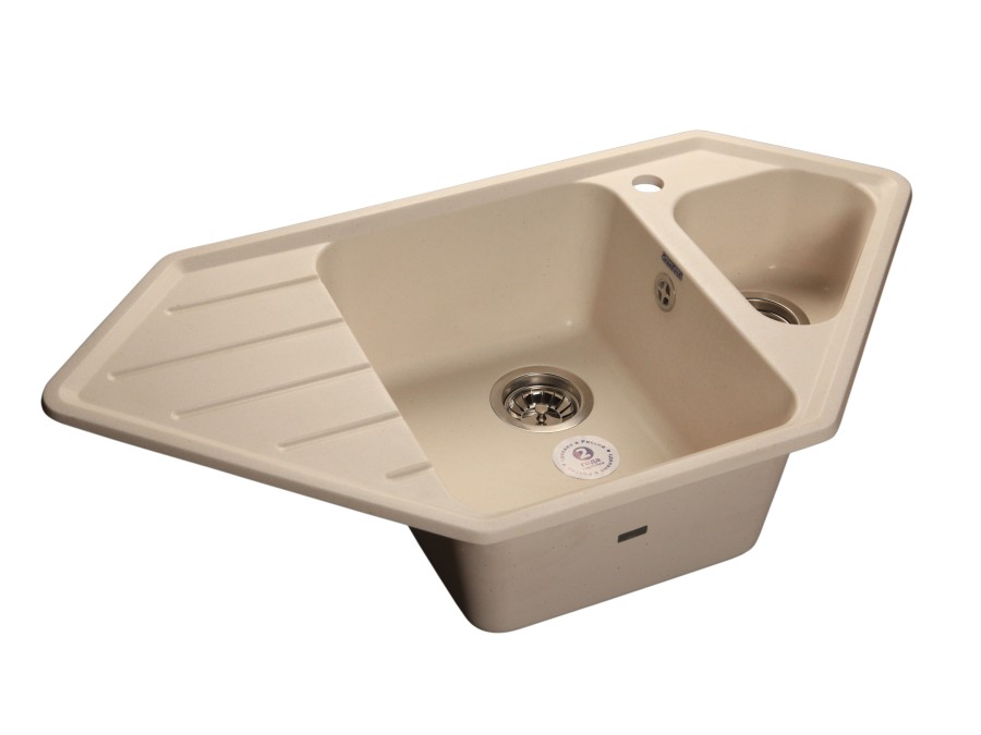 Мойка мраморная GranFest Corner C-950E (12 цветов)