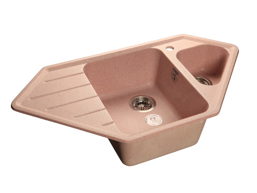 Мойка мраморная GranFest Corner C-950E (12 цветов)
