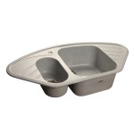 Мойка мраморная GranFest Corner C-960E (12 цветов)