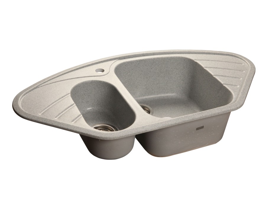 Мойка мраморная GranFest Corner C-960E (12 цветов)