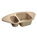 Мойка мраморная GranFest Corner C-960E (12 цветов)