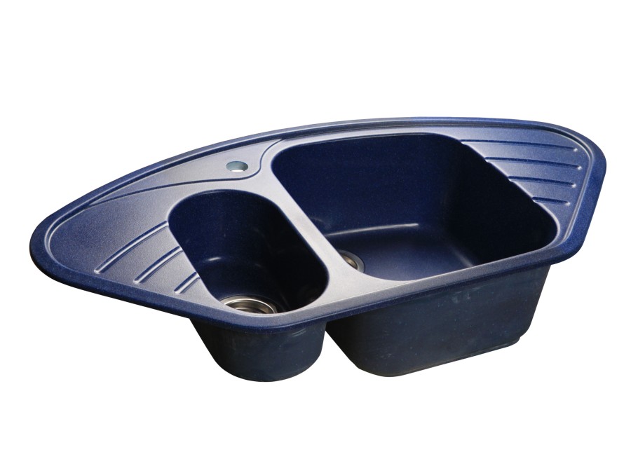 Мойка мраморная GranFest Corner C-960E (12 цветов)