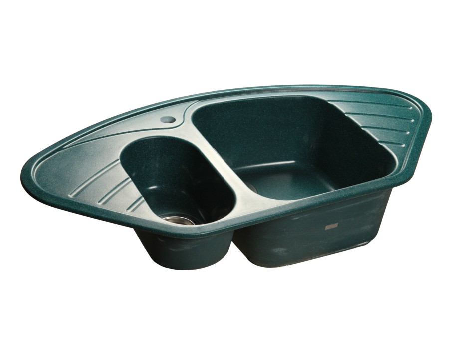Мойка мраморная GranFest Corner C-960E (12 цветов)