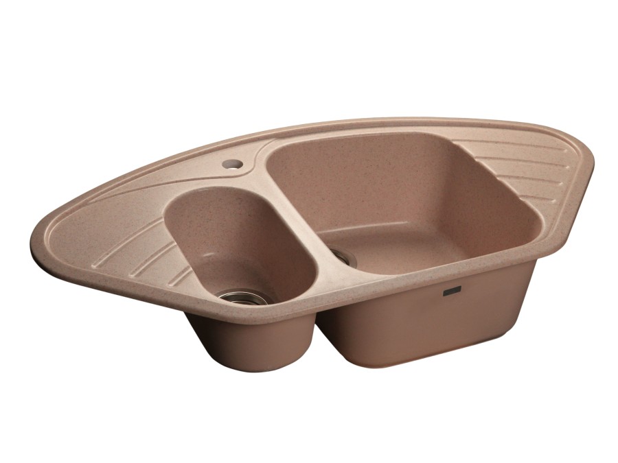 Мойка мраморная GranFest Corner C-960E (12 цветов)