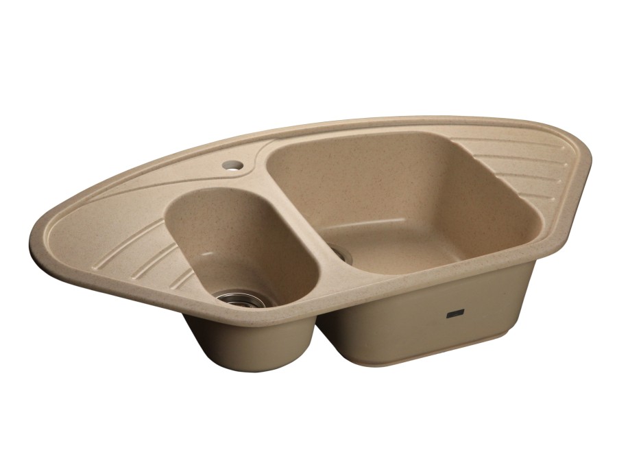 Мойка мраморная GranFest Corner C-960E (12 цветов)