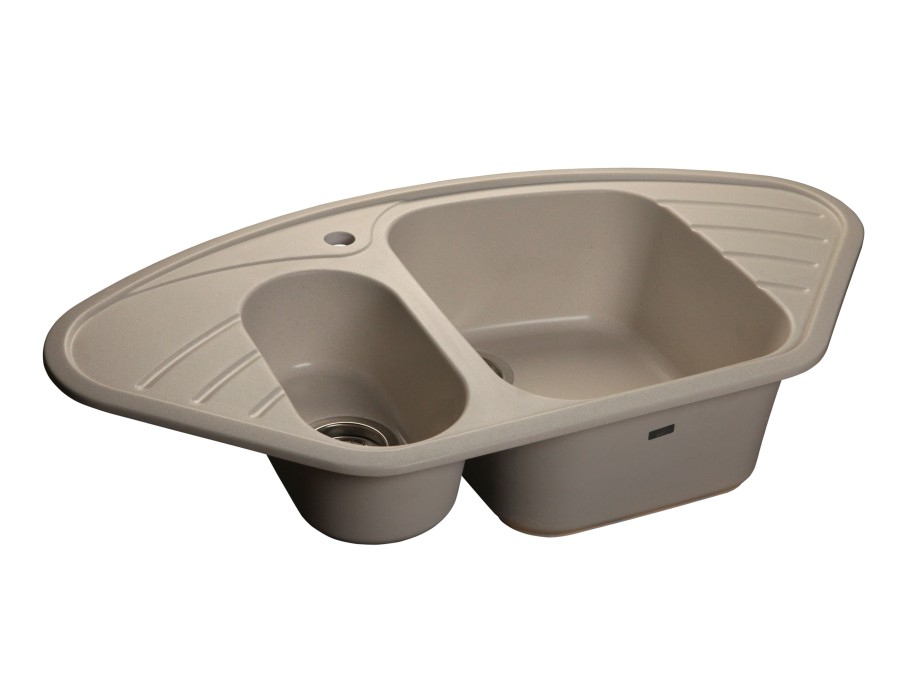 Мойка мраморная GranFest Corner C-960E (12 цветов)