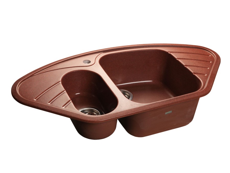 Мойка мраморная GranFest Corner C-960E (12 цветов)