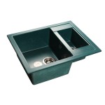 Мойка мраморная GranFest Quadro Q-610K (12 цветов)