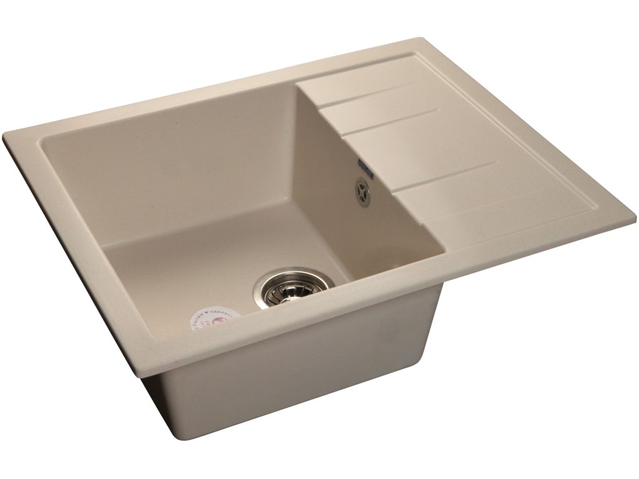 Мойка мраморная GranFest Quadro Q-650L (12 цветов)