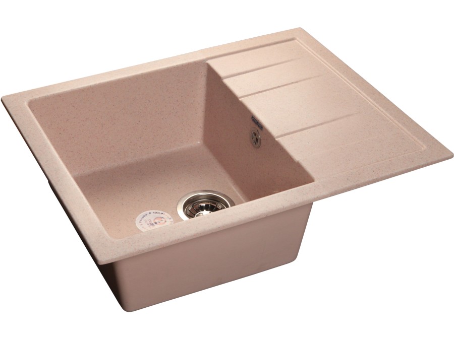 Мойка мраморная GranFest Quadro Q-650L (12 цветов)