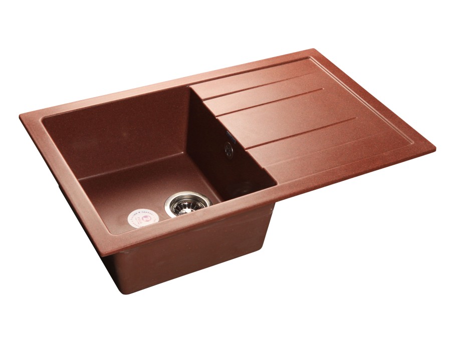Мойка мраморная Granfest Quadro Q-780L (12 цветов)