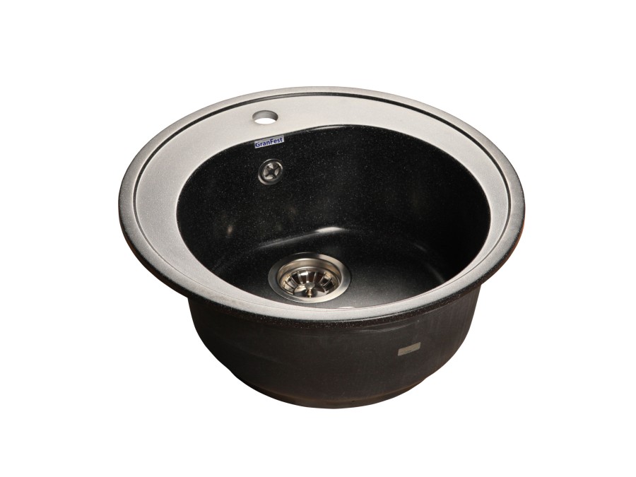 Мойка мраморная GranFest Rondo R-510 (12 цветов)