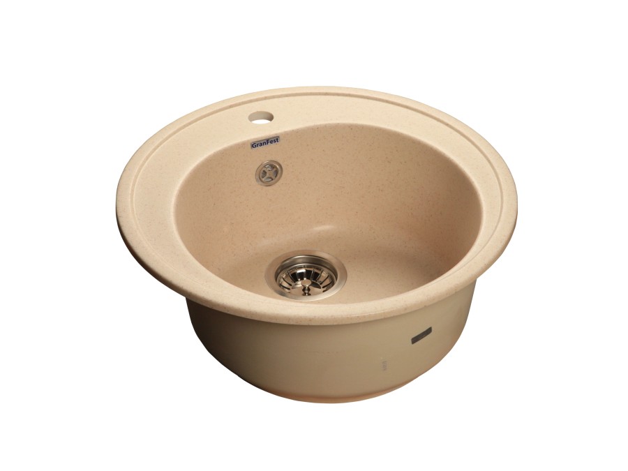 Мойка мраморная GranFest Rondo R-510 (12 цветов)