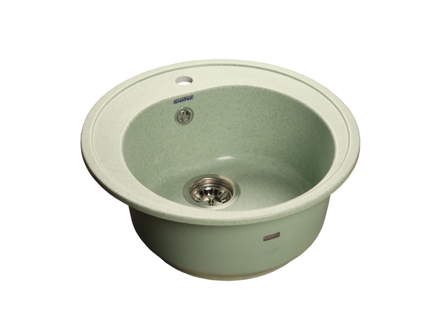 Мойка мраморная GranFest Rondo R-510 (12 цветов)