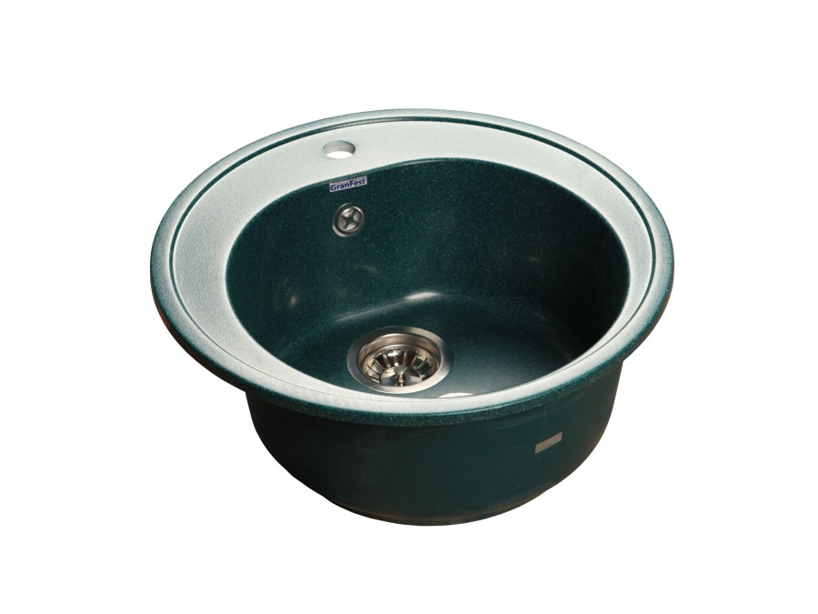 Мойка мраморная GranFest Rondo R-510 (12 цветов)