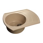 Мойка мраморная GranFest Rondo R-650L (12 цветов)