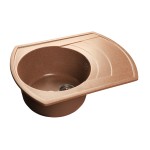 Мойка мраморная GranFest Rondo R-650L (12 цветов)