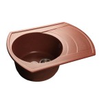 Мойка мраморная GranFest Rondo R-650L (12 цветов)