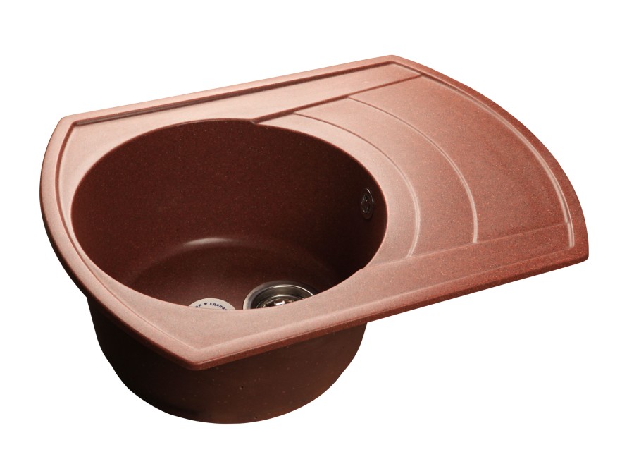 Мойка мраморная GranFest Rondo R-650L (12 цветов)