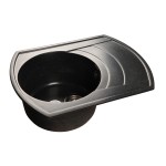 Мойка мраморная GranFest Rondo R-650L (12 цветов)