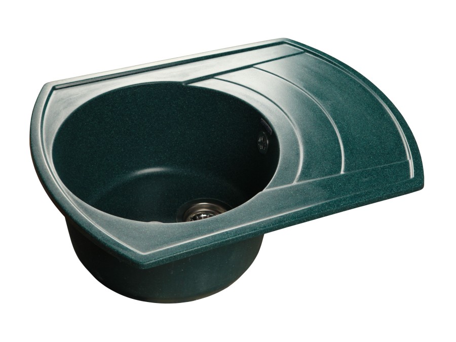 Мойка мраморная GranFest Rondo R-650L (12 цветов)