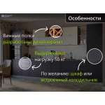 Кухня прямая модульная Квадро-08 Кремово - Серая