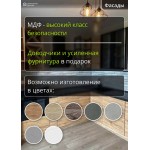 Угловая кухня под дерево с полупеналом | Лофт-34