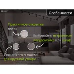 Кухня с тонкой рамкой на фасаде угловая | 4.4*1.8 метра Марта-001