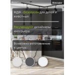 Кухня модульная графитово-бежевая рифленая | 2.8*2.1 метра Евро-003