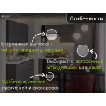 Кухня угловая модульная Глетчер Маренго Силк