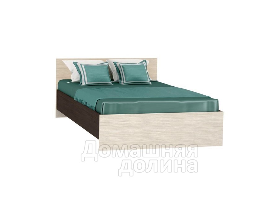 Кровать Бася КР-556 1,2м Дуб белфорд