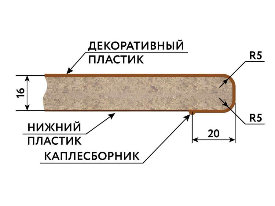 Столешница ДСП Бриллиант белый №400Б