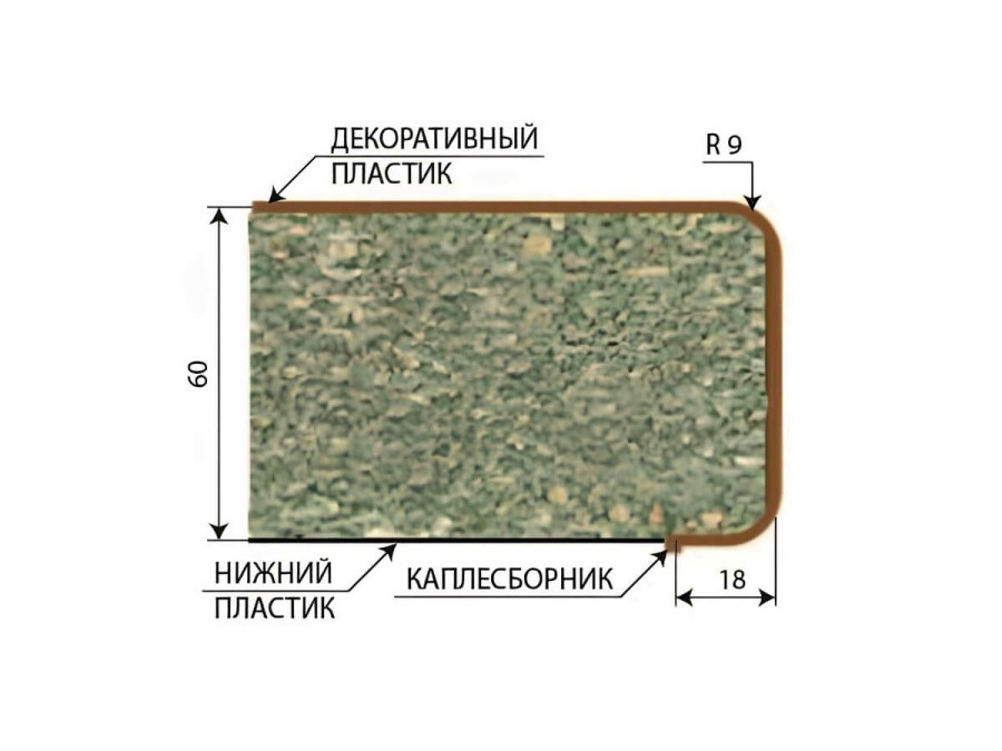 Столешница Дуб Вотан №111