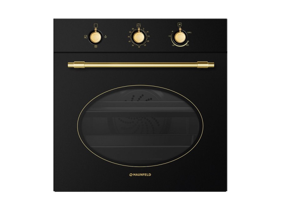 Газовый духовой шкаф Maunfeld MGOGG 673RBG TM черный