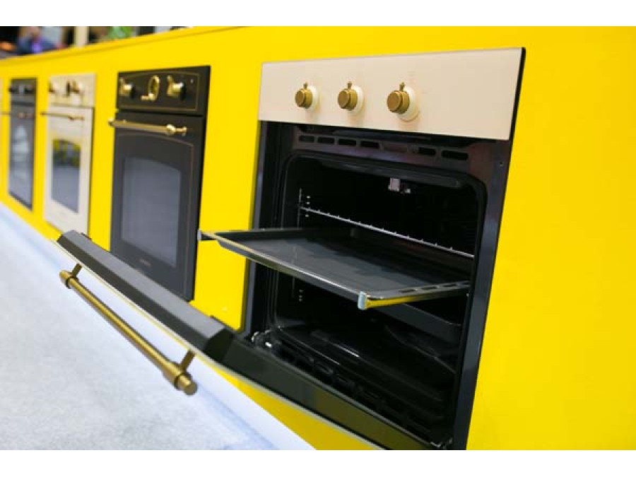Газовый духовой шкаф Maunfeld MGOGG 673RIB TM бежевый