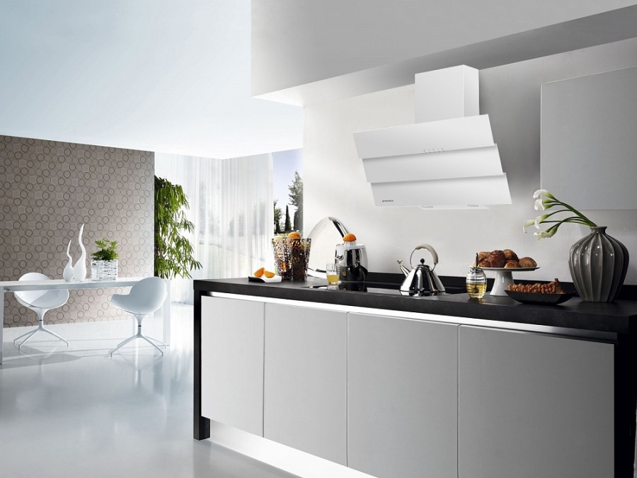 Кухонная вытяжка Maunfeld Cascada Trio 60 белый